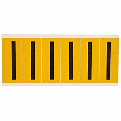 Letter Label I 1-1/2 in W x 3-1/2 in H