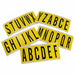 Letter Label Kit A Thru Z