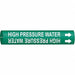 Pipe Markr High Pressure Water 13/16in H