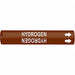 Pipe Marker Hydrogen 2 in H 2 in W