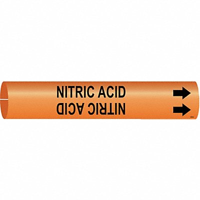 Pipe Markr Nitric Acid 13/16in H 4/5in W