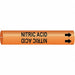 Pipe Markr Nitric Acid 13/16in H 4/5in W