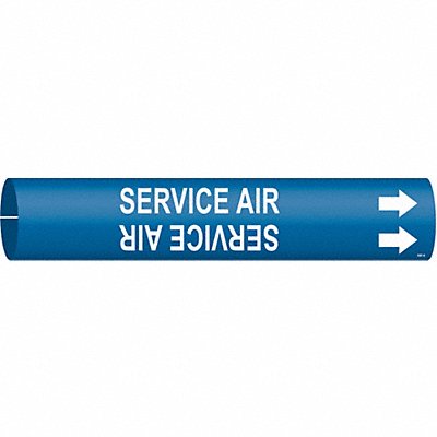 Pipe Markr Service Air 13/16in H 4/5in W