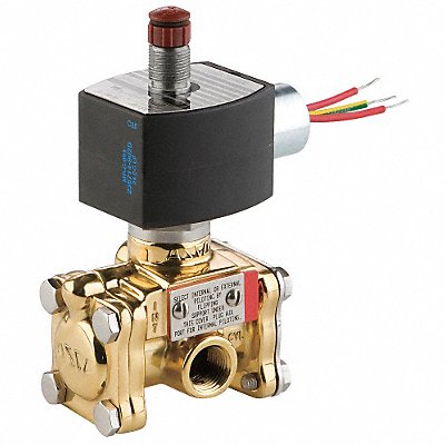 Solenoid Valve SS NC Air Inert Gas 1/4 