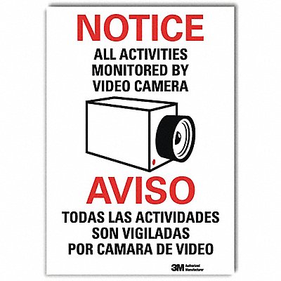 Notice Sign 14x10in Reflective Sheeting