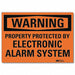Warning Sign 5inx7in Reflective Sheeting