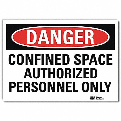 Danger Sign 10inx14in Reflctv Sheeting