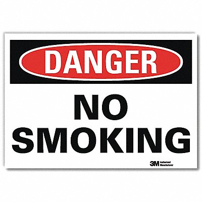 Danger Sign 7inx10in Reflective Sheeting