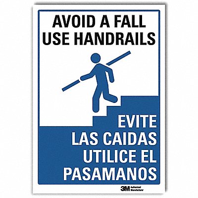 Safety Sign 7inx5in Reflective Sheeting