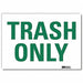Facility Sign 10x14in Rflctive Sheeting