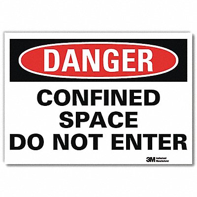 Danger Sign 7inx10in Reflective Sheeting