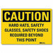 Caution Sign 7 in x 10 in Rflct Sheeting