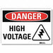Danger Sign 7inx10in Reflective Sheeting