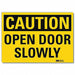 Caution Sign 10x14in Reflective Sheeting