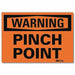 Warning Sign 7inx10in Reflctv Sheeting