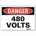 Danger Sign 10inx14in Reflctv Sheeting