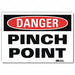 Danger Sign 10inx14in Reflctv Sheeting