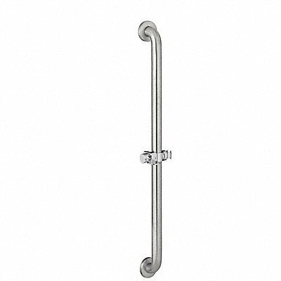 Slide/Grab Bar SS Polished Chrome 36in L