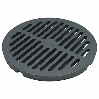 Floor Grate Cast Iron 8 In Dia.