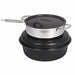 Soup Station 12 in Dia Black/Silver