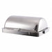 Drop-In Roll-Top Chafer 9 in H Silver