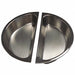Food Pan Half Size Round 13 3/4 in Depth