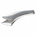 Flat Tongs 8 1/2 in L SS Silver PK3