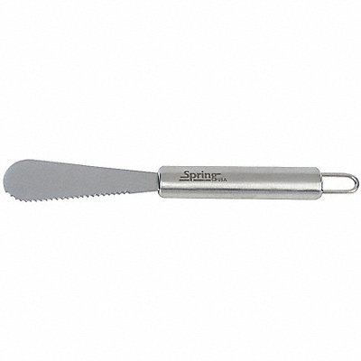 Spreader 8 1/2 in L Silver Handle