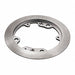 Round Aluminum Carpet Flange 6-1/4In Dia