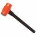 Sledge Hammer 8 lb 24 In Rubber/Steel