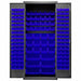 K4901 Bin Cabinet 84 x36 x24 Gray 138BlueBns