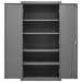 Storage Cabinet 84 x36 x24 Gray 4Shlv