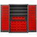 K4919 Bin Cabinet 72 x48 x24 Gray 138RedBns
