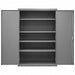 Storage Cabinet 72 x48 x24 Gray 4Shlv