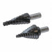 Step Drill Bit Set 1/8 -11/8 3pcs