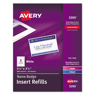 REFILL,F/5883,NAMETAG,400