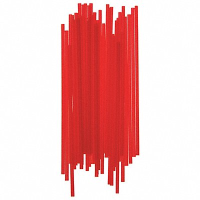 Disp Stir Straws 5 1/4 in Red PK10000
