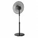 Oscillating Pedestal Fan 16 3-Speed Blk