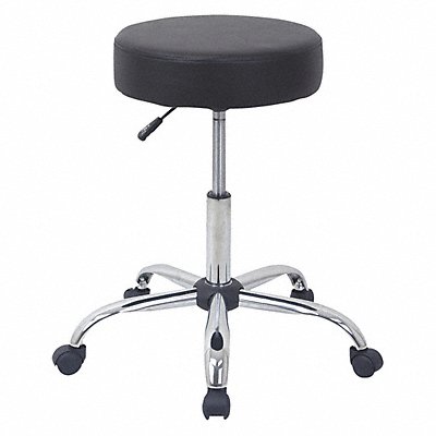 Lab Stool Adjustable Height Black