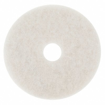 Buffing/Cleaning Pad 19 in Dia White PK5