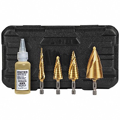 All-Purpose Step Bit Kit 4 Pc