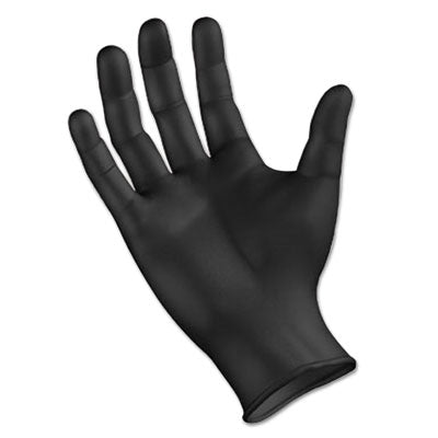 GLOVES,NITRILE,PF,M,BK