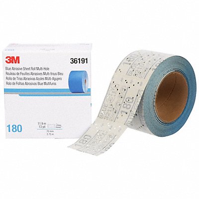 Abrasive Roll Blue 39 ft L Paper