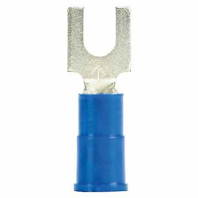 Fork Terminal Lockng #8 Stud Blue PK25