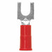 Fork Terminal Lockng #8 Stud Red PK25