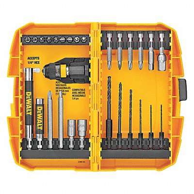 Screwdriver Bit Set 28 pcs. 1/4 Shank