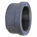 Round Cap Malleable Iron 1 1/4 in