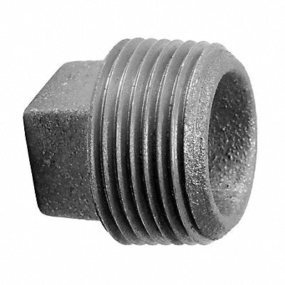 Square Head Plug Malleable Iron 3 in