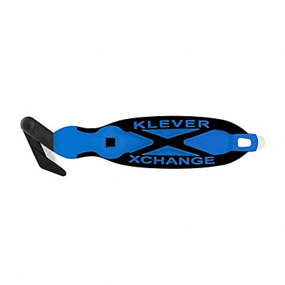 K8369 Safety Cutter 6-3/4 in Black/Blue