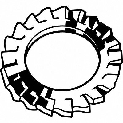 Ext TthLk M5 Steel 10x0.6mm 100PK